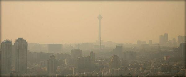 德黑兰，伊朗污染