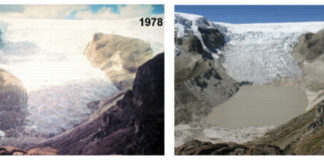 冰川的比较