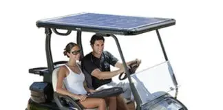 太阳能屋顶高尔夫球车