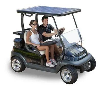 太阳能屋顶高尔夫球车