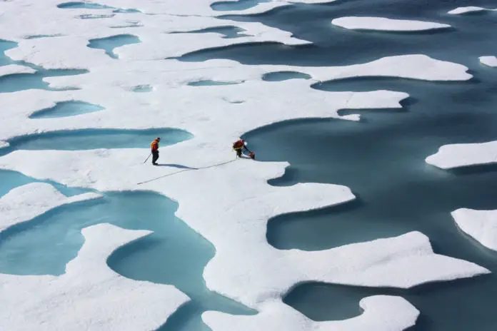 美国宇航局北极海冰