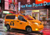 纽约市尼桑黄色出租车
