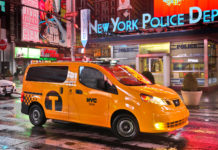 纽约日产黄色出租车