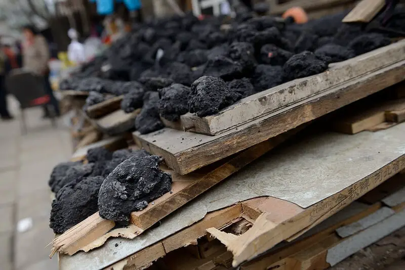 中国烧煤