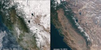 加利福尼亚干旱年度比较