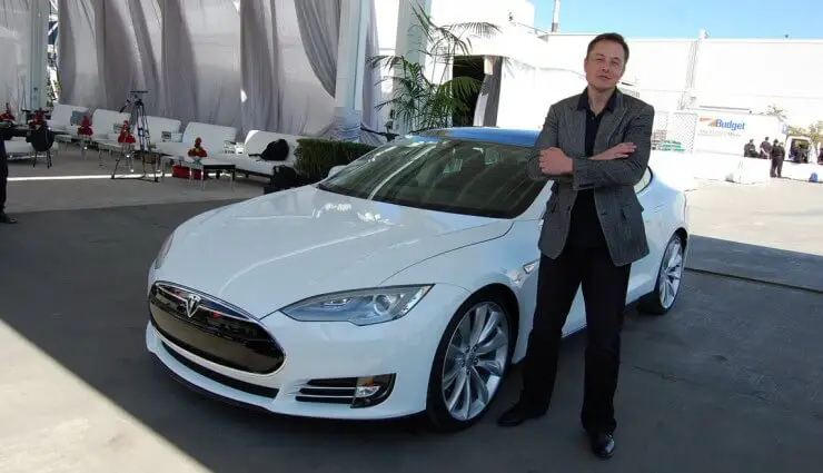 Elon Musk特斯拉型号S