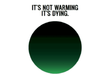 它不是在变暖，而是在死亡