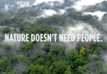 大自然不需要人。