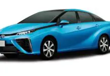 丰田Mirai氢燃料电池汽车