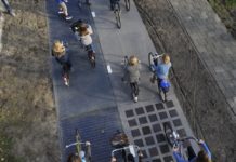 荷兰太阳能自行车路径