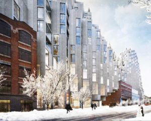 冬季，多伦多的Bjarke Ingels的可持续建筑