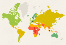 世界各国气候变化地图