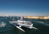 水上太阳能帆板船竞赛
