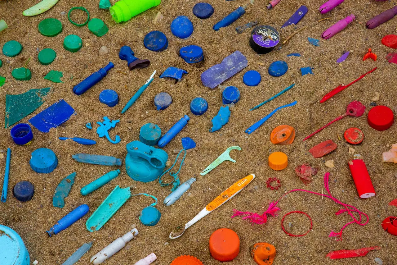 海洋中的塑料污染