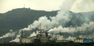 中国工厂污染